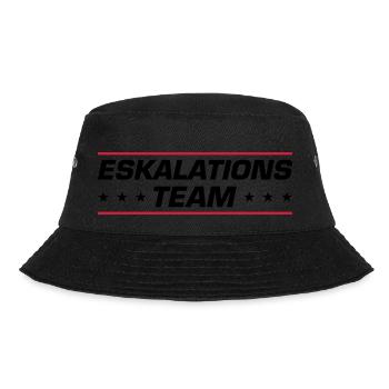 Eskalations Team - Bucket Hat - Schwarz - Vorne - Lela (165cm)