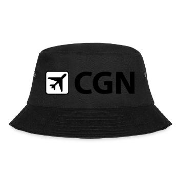 Airport - Airport - CGN - Cologne - Cologne - 3 - Bucket Hat - black - Front - Lela (165cm)