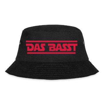 Bassist - Bucket Hat - Schwarz - Vorne - Lela (165cm)