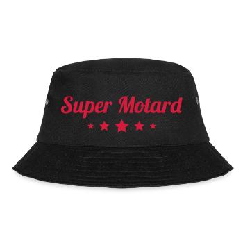 Motard / Moto / Biker / Moto-cross / Motarde - Bucket Hat - black - Front - Lela (165cm)