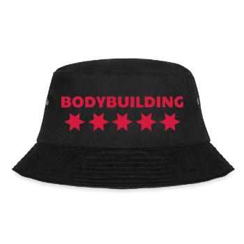 Bodybuilding - Bodybuilder - Sport - Musculation - Bucket Hat - black - Front - Lela (165cm)