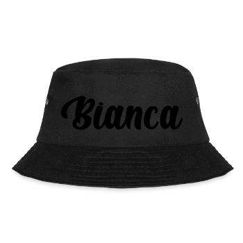 Bianca - Bucket Hat - Schwarz - Vorne - Lela (165cm)