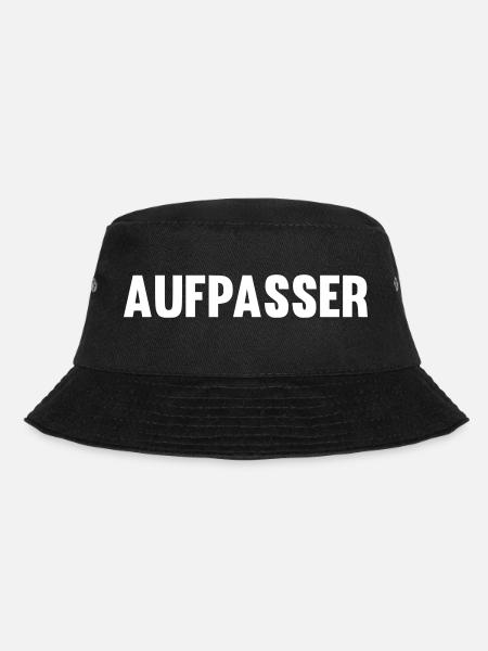 Aufpasser - Bucket Hat - Schwarz
