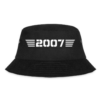 Year of birth Birthday Born In - Made in 2007 - Bucket Hat - black - Front - Lela (165cm)