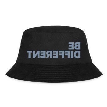 Be different Logo Design - Bucket Hat - black - Front - Lela (165cm)