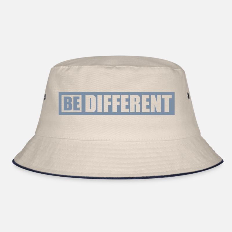 Be different Logo Design Bucket Hat