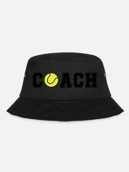 Tennis Coach - Bucket Hat - Schwarz