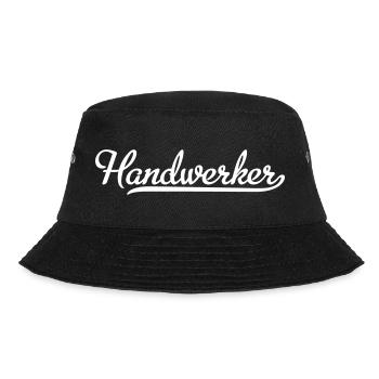 Handwerker - Bucket Hat - Schwarz - Vorne - Lela (165cm)