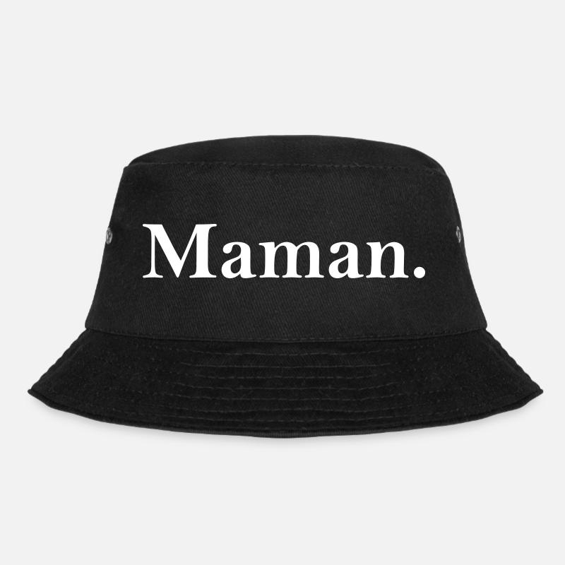 Maman - Bucket Hat - Schwarz