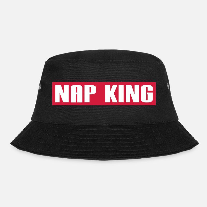 NAP KING - Bucket Hat - black