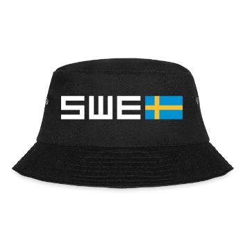 Schweden - Bucket Hat - Schwarz - Vorne - Lela (165cm)