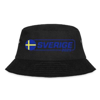 Sweden 2025 Sverige - Bucket Hat - black - Front - Lela (165cm)