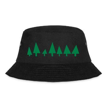 trees - Bucket Hat - black - Front - Lela (165cm)