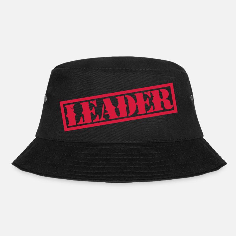 Leader - Bucket Hat - Schwarz
