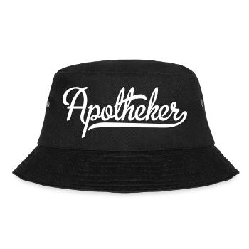 Apotheker - Bucket Hat - Schwarz - Vorne - Lela (165cm)