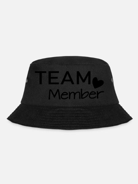 Team Member - Bucket Hat - Schwarz