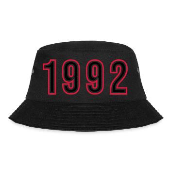 1992 Year Number - Bucket Hat - black - Front - Lela (165cm)