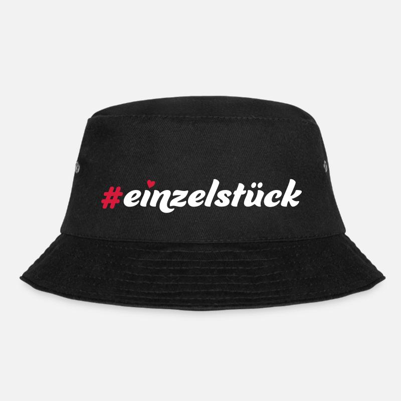 Einzelstück - Bucket Hat - Schwarz