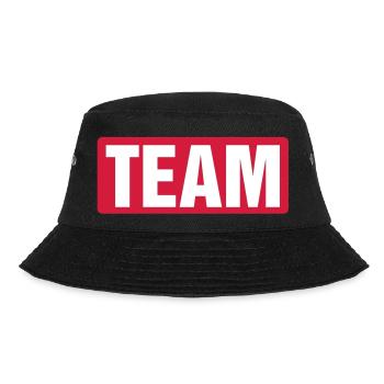 Team - Bucket Hat - Schwarz - Vorne - Lela (165cm)