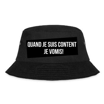 Quand je suis content! - Bob - noir - Devant - Lela (165cm)
