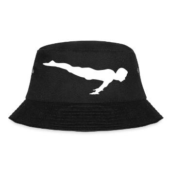 Turnen, Turner - Bucket Hat - Schwarz - Vorne - Lela (165cm)