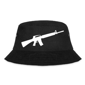 Weapon Gun - Bucket Hat - black - Front - Lela (165cm)
