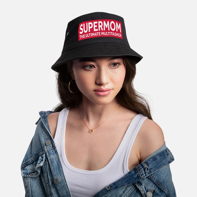 SUPERMOM - THE ULTIMATE MULTITASKER Bucket Hat