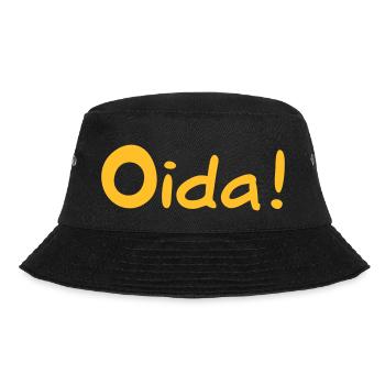 Oida - Österreich - Bucket Hat - Schwarz - Vorne - Lela (165cm)