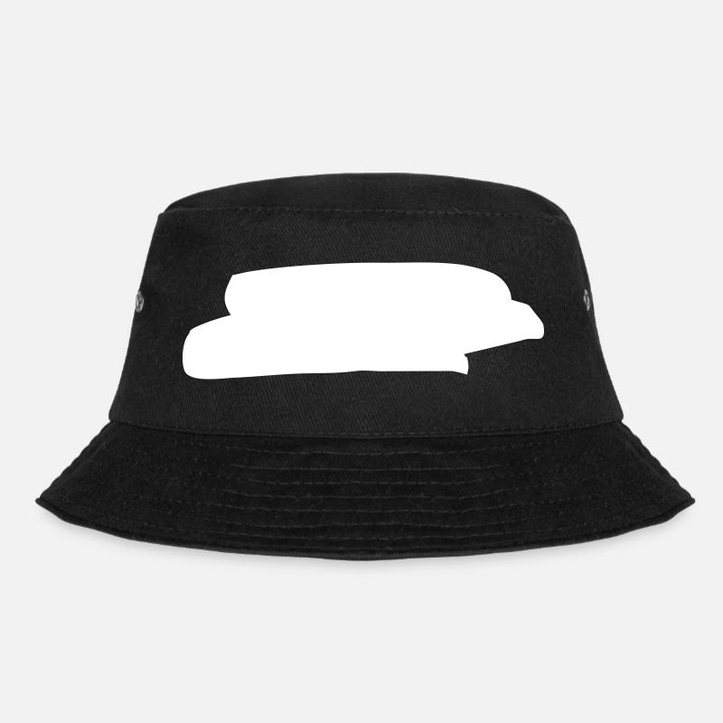 Doodle background shape - Bucket Hat - black