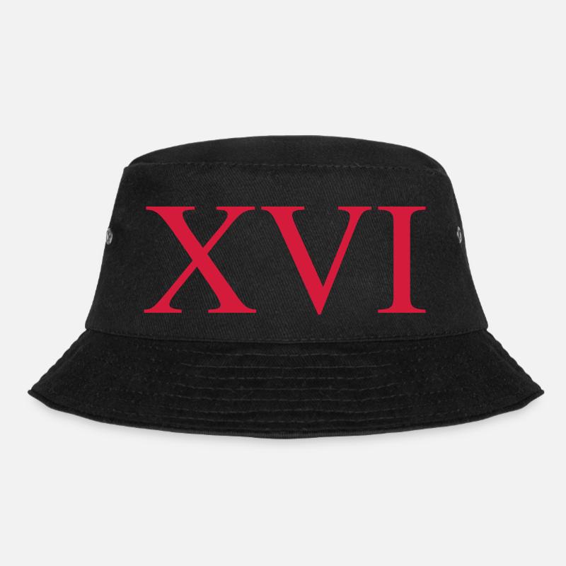 16 - Bucket Hat - black