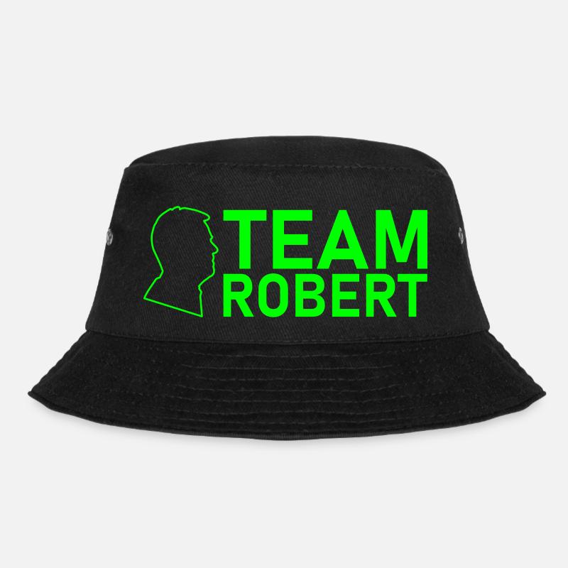 Équipe Robert Kopf Vert fluorescent - Bob - noir