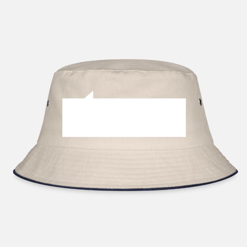 Sprechblase rechteck Bucket Hat