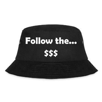 Follow the money - Bucket Hat - black - Front - Lela (165cm)