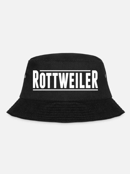 Rottweiler - Bucket Hat - Schwarz