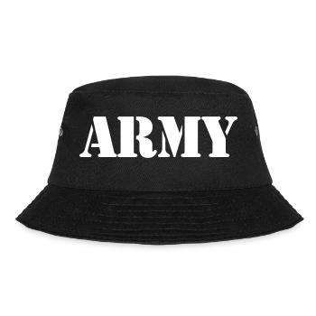Military ARMY - Bucket Hat - black - Front - Lela (165cm)