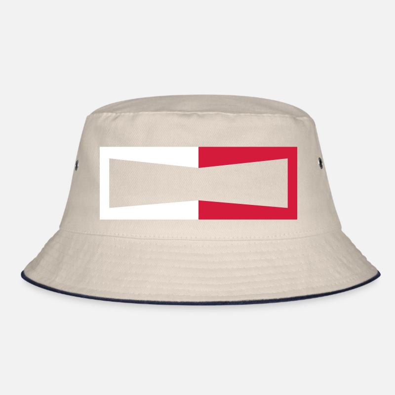 Frame for own lettering text Bucket Hat