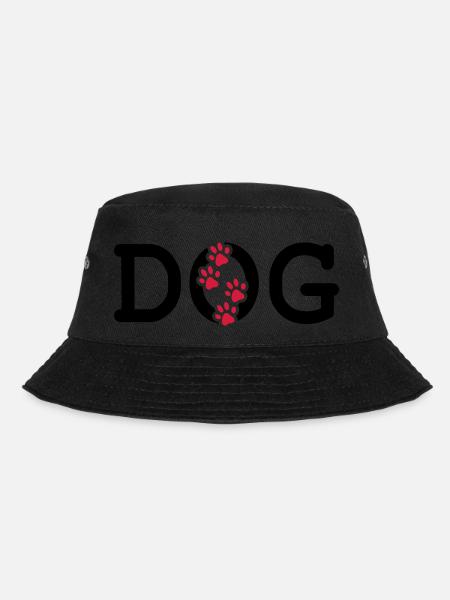 Dog - Bucket Hat - Schwarz
