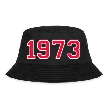 1973 - Bucket Hat - Schwarz - Vorne - Lela (165cm)