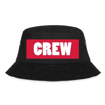crew - Bucket Hat - Schwarz - Vorne - Lela (165cm)