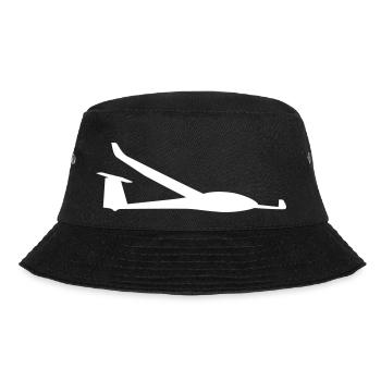 Ls8 - Bucket Hat - Schwarz - Vorne - Lela (165cm)