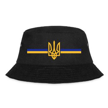 Ukraine - Bucket Hat - black - Front - Lela (165cm)