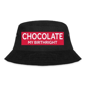 CHOCOLATE MY BIRTHRIGHT - Bucket Hat - Schwarz - Vorne - Lela (165cm)