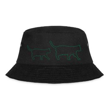 feline - Bucket Hat - black - Front - Lela (165cm)