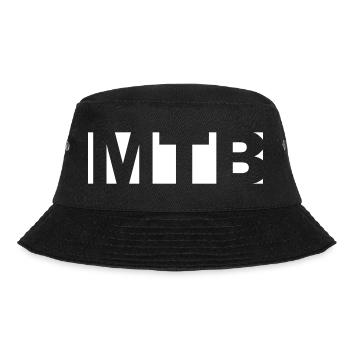 MTB mountainbike - Bucket Hat - Schwarz - Vorne - Lela (165cm)