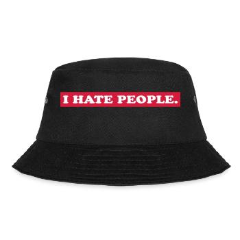 I HATE PEOPLE. - Bob - noir - Devant - Lela (165cm)