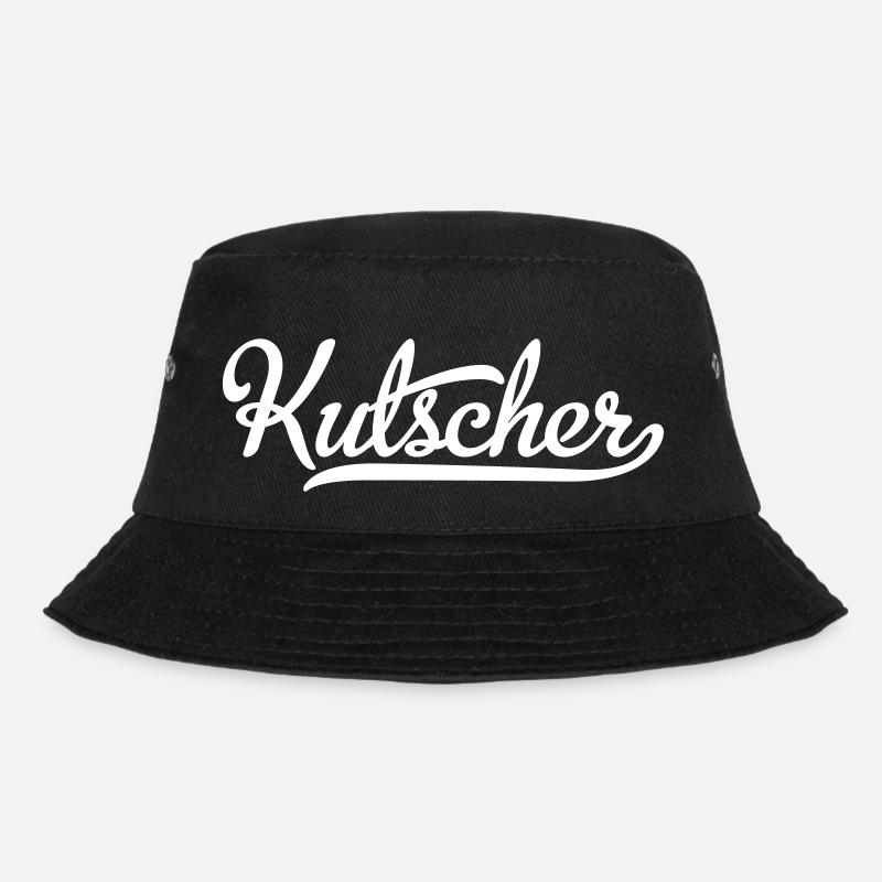Kutscher - Bucket Hat - Schwarz