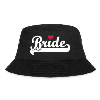 Bride - Bucket Hat - black - Front - Lela (165cm)