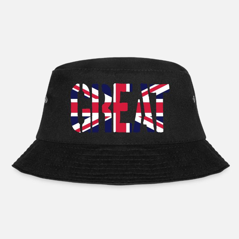 Drapeau Grande-Bretagne, d'un drapeau britannique, - Bob - noir