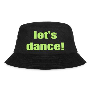 let's dance - Bucket Hat - Schwarz - Vorne - Lela (165cm)