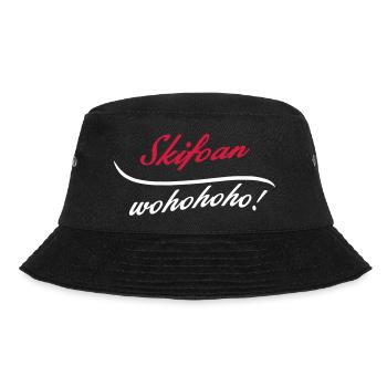 skifoan - skifahren - Bucket Hat - Schwarz - Vorne - Lela (165cm)